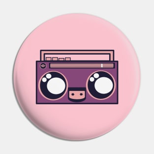 BOOMBOXIE; pnk + pch Pin