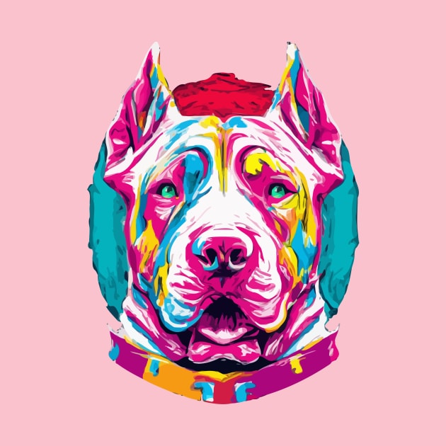 Dogo Argentino Art Print by Furrban