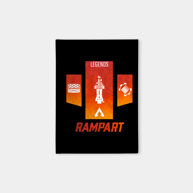 Apex Legend Rampart Banner Apex Legend Notebook Teepublic