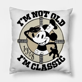 Steamboat Willie. I'm Not Old I'm Classic 5 Pillow