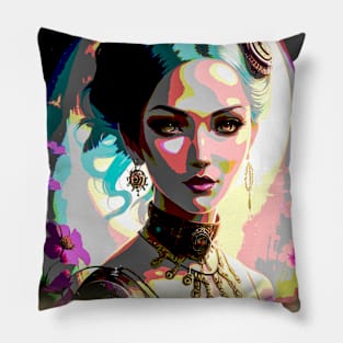 Beautiful Fierce Goddess Pillow