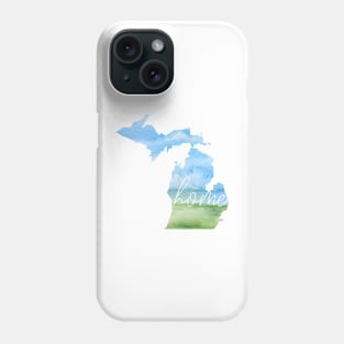 Michigan Home State Phone Case