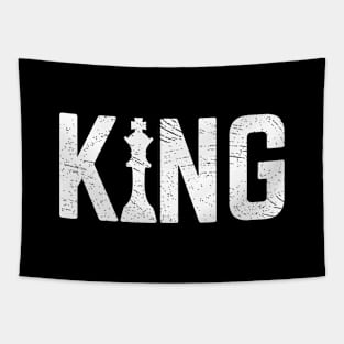 Chess King Tapestry