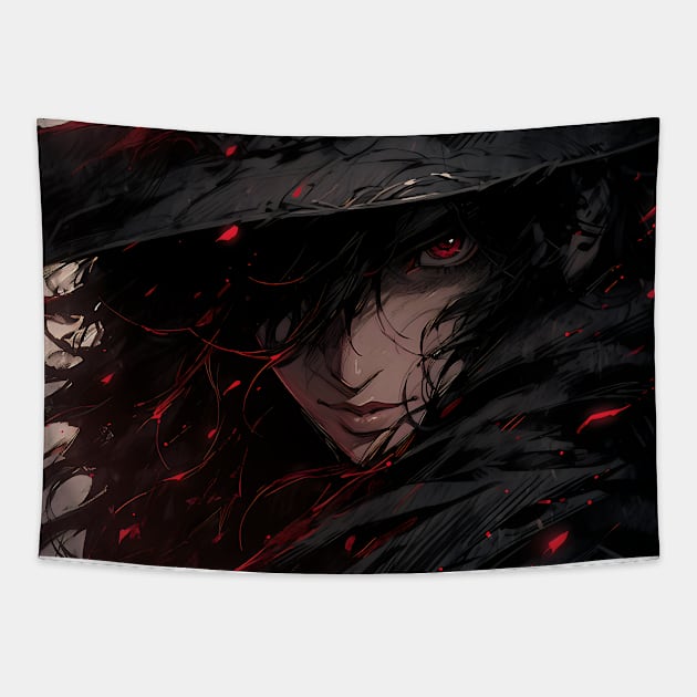 Hunters of the Dark: Explore the Supernatural World with Vampire Hunter D. Illustrations: Bloodlust Tapestry by insaneLEDP