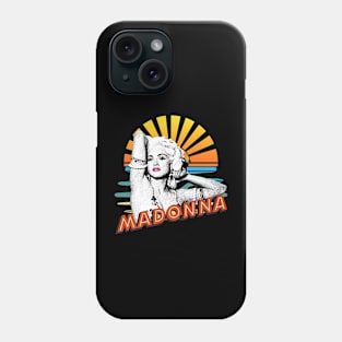 Madonna // Sunset 80s Retro Phone Case