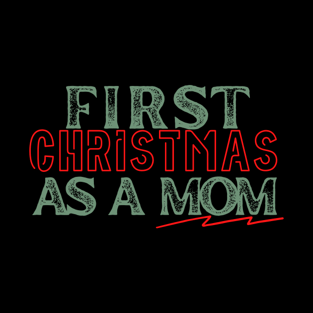 first christmas as a mom by the christmas shop