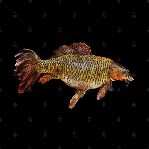 Chinese carp by Sandarmi