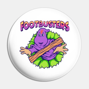 Footbusters Pin