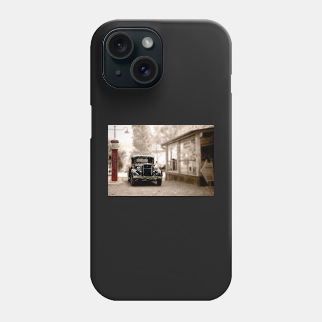 Old Timer Classic Car Phone Case by Custom Autos