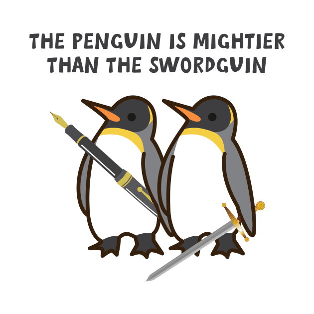 The Penguin is mightierthan the Swordguin by bullshirter