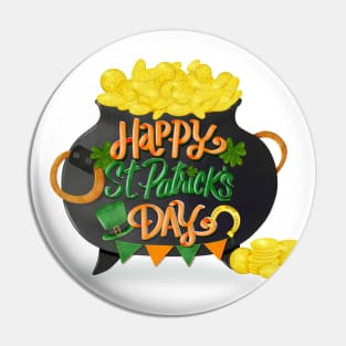 Happy St. Patricks day Pin