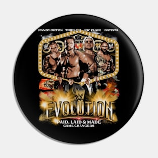 Randy Orton Batista Ric Flair & Triple H Evolution Pin