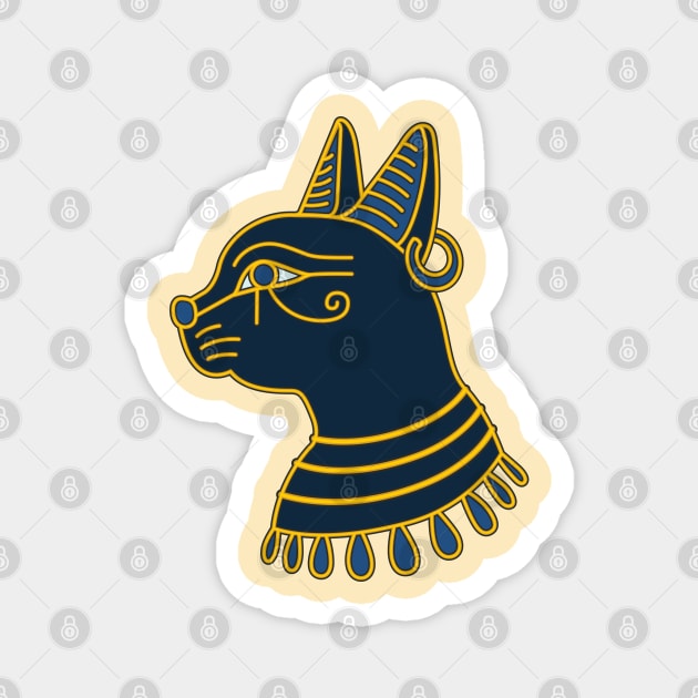 Ancient Egypt Cat Magnet by The History of Egypt Podcast