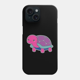 Bi Pride Turtle / Tortoise | Cute Design in Bisexual Flag Colors Phone Case