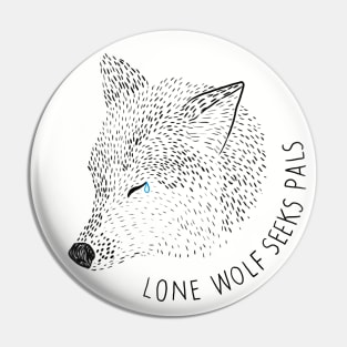 Lone Wolf Seeks Pals Pin