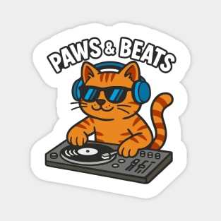 Dj Cat Magnet
