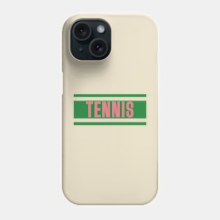 Retro Tennis Design | Old Money Vintage Classy Phone Case