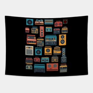 Speakers and boom boxes music lover Tapestry