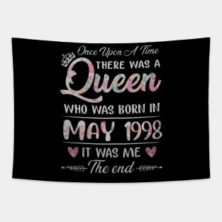 Girls 22nd Birthday Queen May 1998 22 Years Old Tapestry