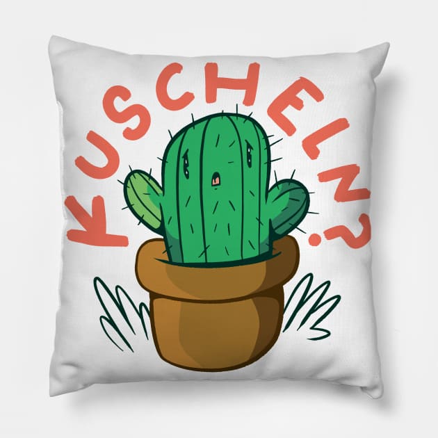 Cuddle Cactus Pillow by LindenDesigns