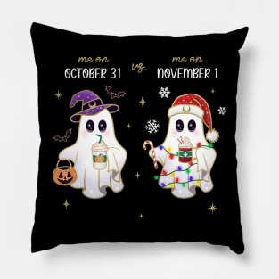 Me on November 1st Ghosts Pillow