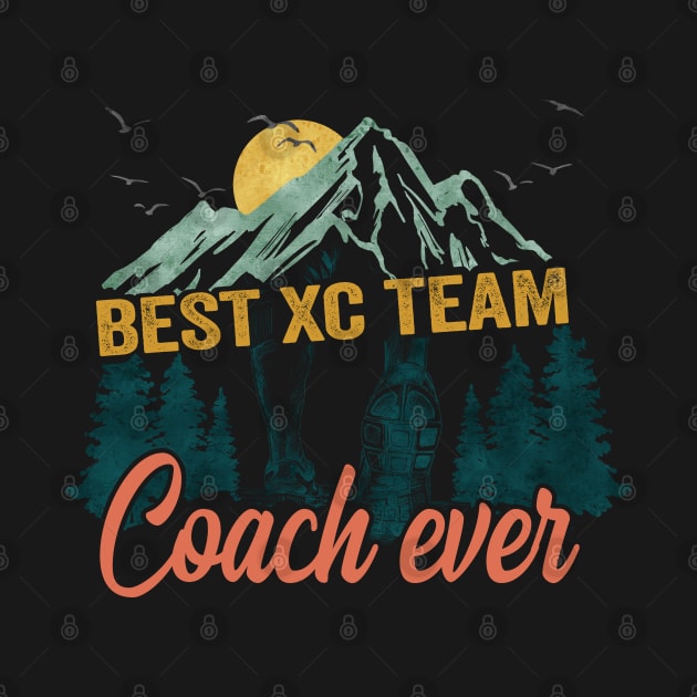 XC Cross Country Runner Coach by BOOBYART