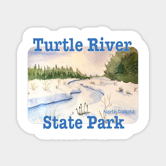 Turtle River State Park, North Dakota Magnet by MMcBuck