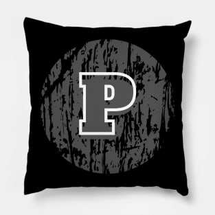 Letter P Pillow