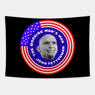 John Fetterman: Man's Man Tapestry