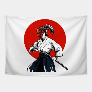 Blue Eye Samurai Tapestry