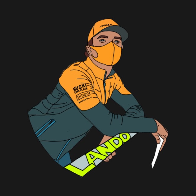 Lando Norris by crashstappen