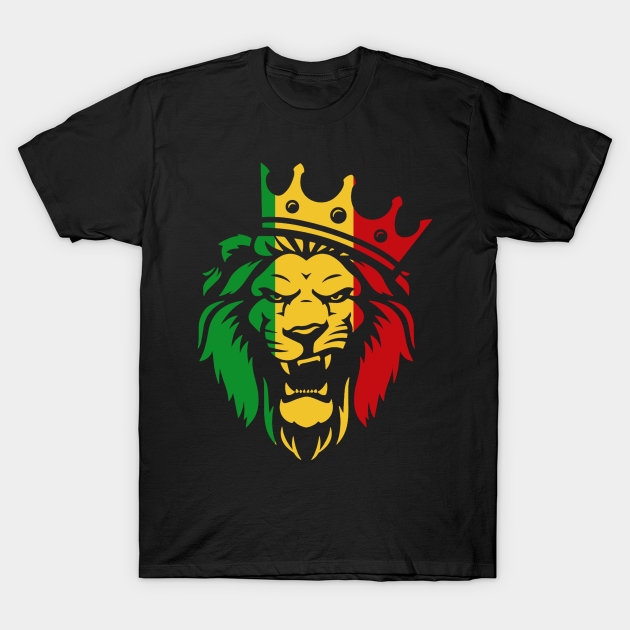 Rastafari Reggae Lion Maglietta Rastafari Reggae Lion Maglietta