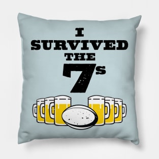 I Survived The Rugby Sevens Pillow