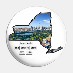 New York USA Pin