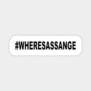 #Wheresassange Magnet