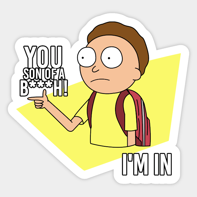 photo You Son Of A B I'm In Rick And Morty Meme you son of a b h i m in