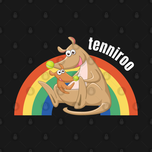 US Open Kangaroo Tenniroo Tennis by TopTennisMerch