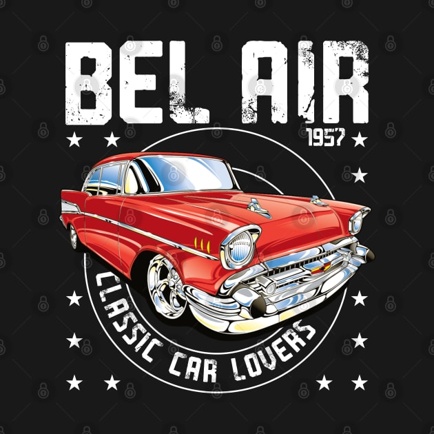 Classic Car Bel Air 1957 by cecatto1994