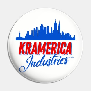 Kramerica Industries - Logo Design Pin