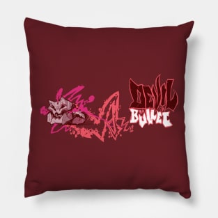 devil bullet colour series Pillow