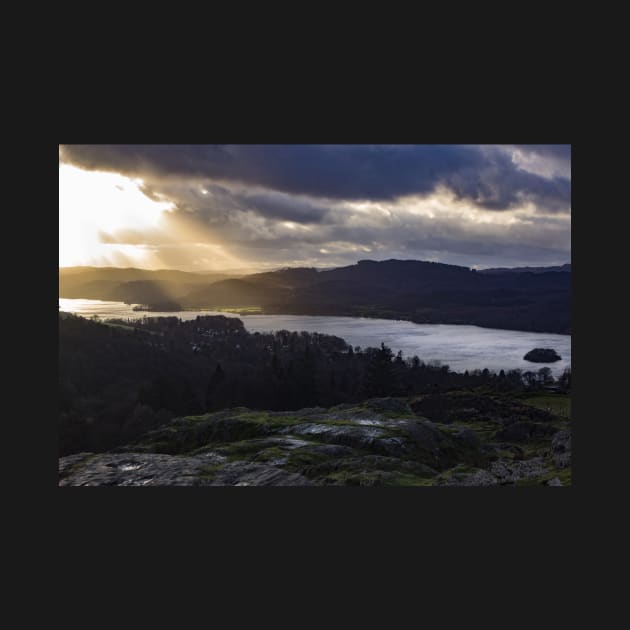 Brant Fell Viewpoint in Windermere - Lake District - wide by chiaravisuals