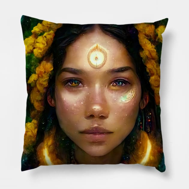 Celestial Pillow by Minelauvart