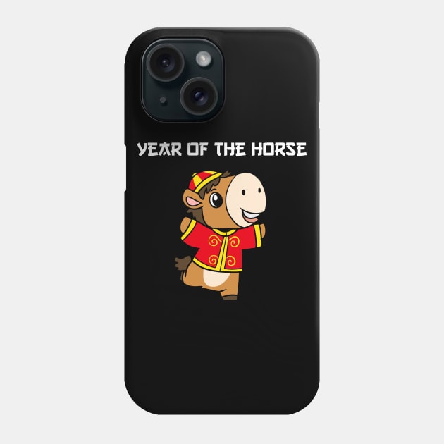 Horse Zodiac Phone Case by WildSloths
