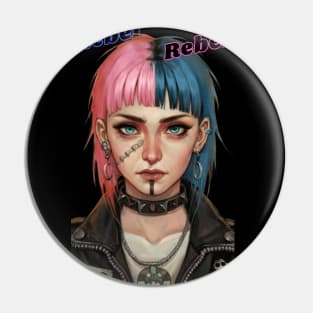 Rebel Reflections: Dual-Toned Essence Pin