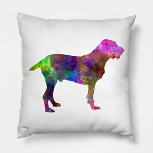 Spinone in watercolor Pillow