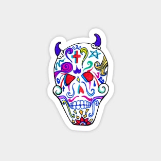 Sugar Skull no2 Magnet