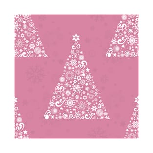 pink christmas tree T-Shirt