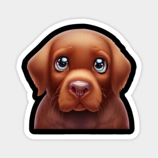 Barktastic Chesapeake Bay Retriever Magnet