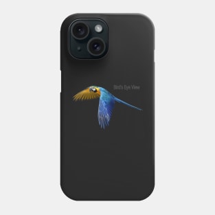 Blue Flying Parrot Bird Phone Case