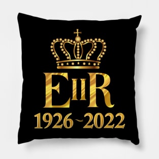 Queen Elizabeth II Royal Cypher Pillow